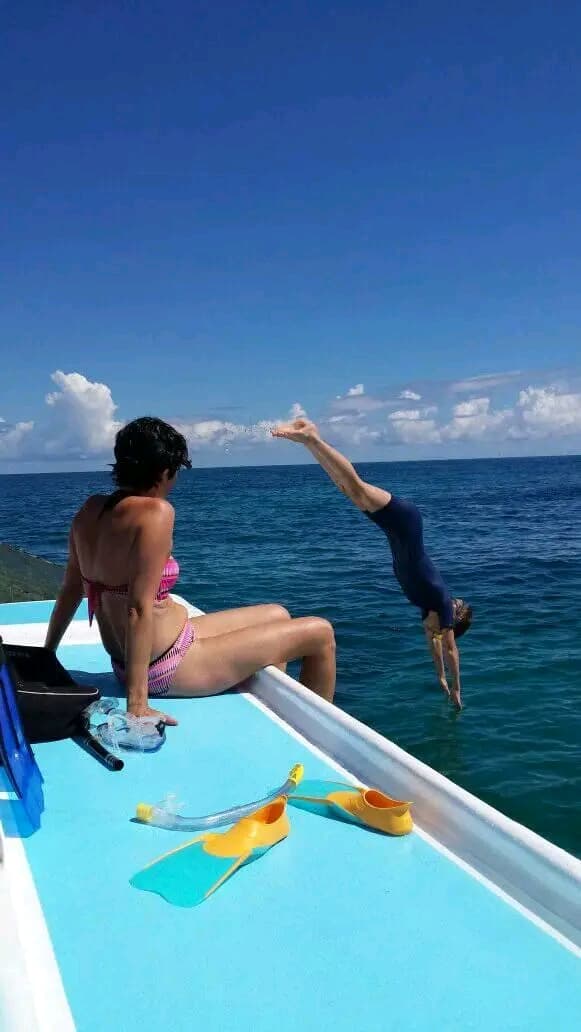 Équipage du DOMINOLERON à bord